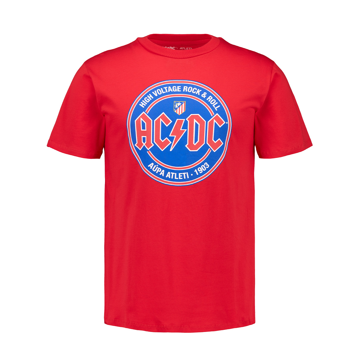 Men's Red T-Shirt AC/DC High Voltage image number null